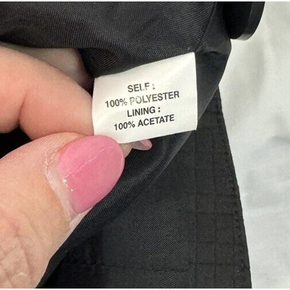 Kay Unger Black Blazer Jacket Waist Button Closure, SZ 8 - Picture 4 of 4